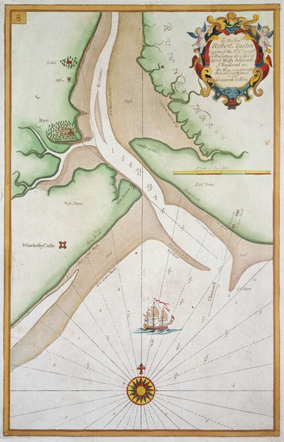 Rye and Winchelsea Castle by English School